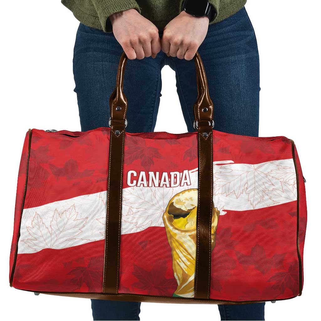 Canada WC2026 Soccer Travel Bag Les Rouges