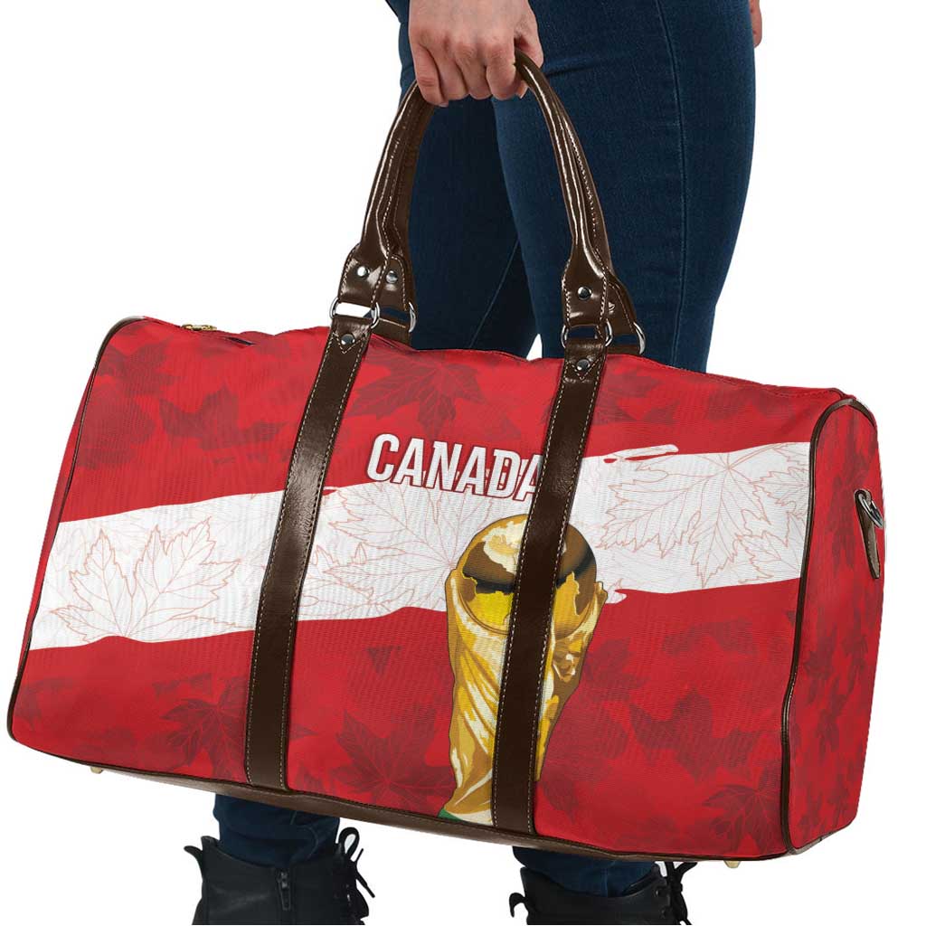 Canada WC2026 Soccer Travel Bag Les Rouges