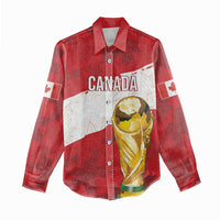 Canada WC2026 Soccer Custom Women Casual Shirt Les Rouges