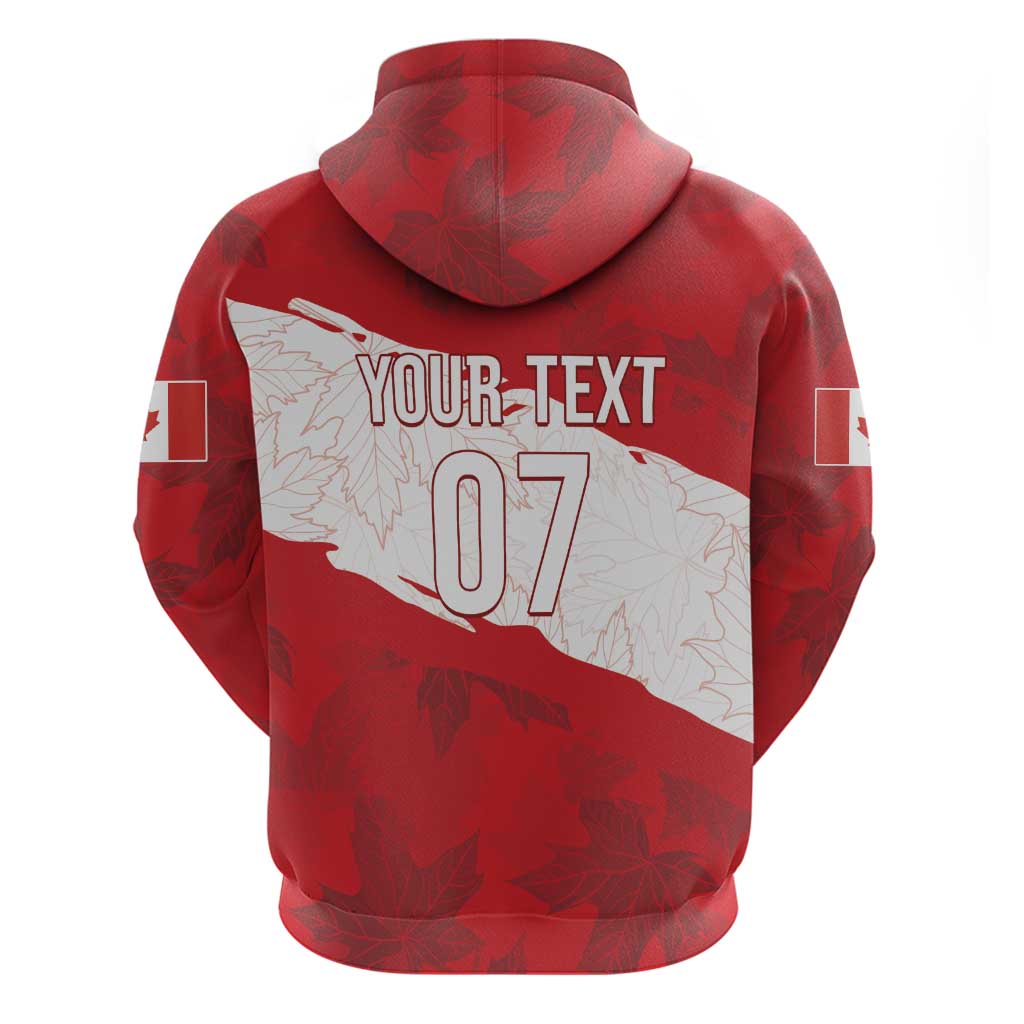 Canada WC2026 Soccer Custom Zip Hoodie Les Rouges