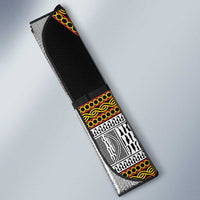 Cameroon Bamenda Toghu Inspired Auto Sun Shade Classic Motifs