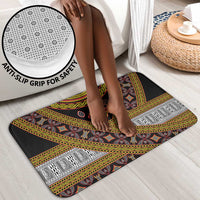 Cameroon Bamenda Toghu Inspired Bathroom Set Classic Motifs
