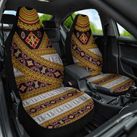 Cameroon Bamenda Toghu Inspired Car Seat Cover Classic Motifs