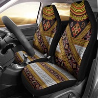 Cameroon Bamenda Toghu Inspired Car Seat Cover Classic Motifs
