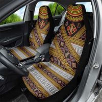 Cameroon Bamenda Toghu Inspired Car Seat Cover Classic Motifs