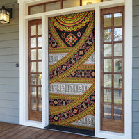 Cameroon Bamenda Toghu Inspired Door Cover Classic Motifs