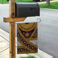 Cameroon Bamenda Toghu Inspired Garden Flag Classic Motifs