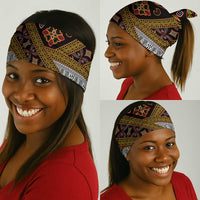 Cameroon Bamenda Toghu Inspired Neck Gaiter Classic Motifs