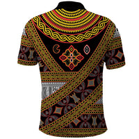 Cameroon Bamenda Toghu Inspired Polo Shirt Classic Motifs