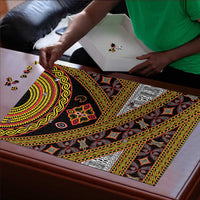 Cameroon Bamenda Toghu Inspired Puzzle Classic Motifs