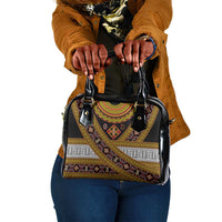 Cameroon Bamenda Toghu Inspired Shoulder Handbag Classic Motifs
