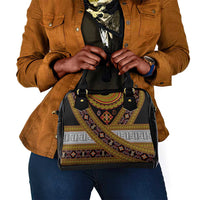 Cameroon Bamenda Toghu Inspired Shoulder Handbag Classic Motifs