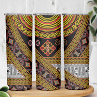 Cameroon Bamenda Toghu Inspired Skinny Tumbler Classic Motifs