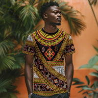 Cameroon Bamenda Toghu Inspired T shirt Classic Motifs