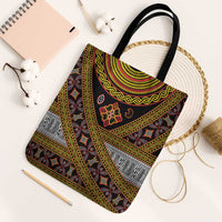 Cameroon Bamenda Toghu Inspired Tote Bag Classic Motifs