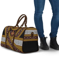 Cameroon Bamenda Toghu Inspired Travel Bag Classic Motifs