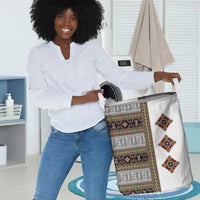 Cameroon Ndop Atoghu Inspired Laundry Basket