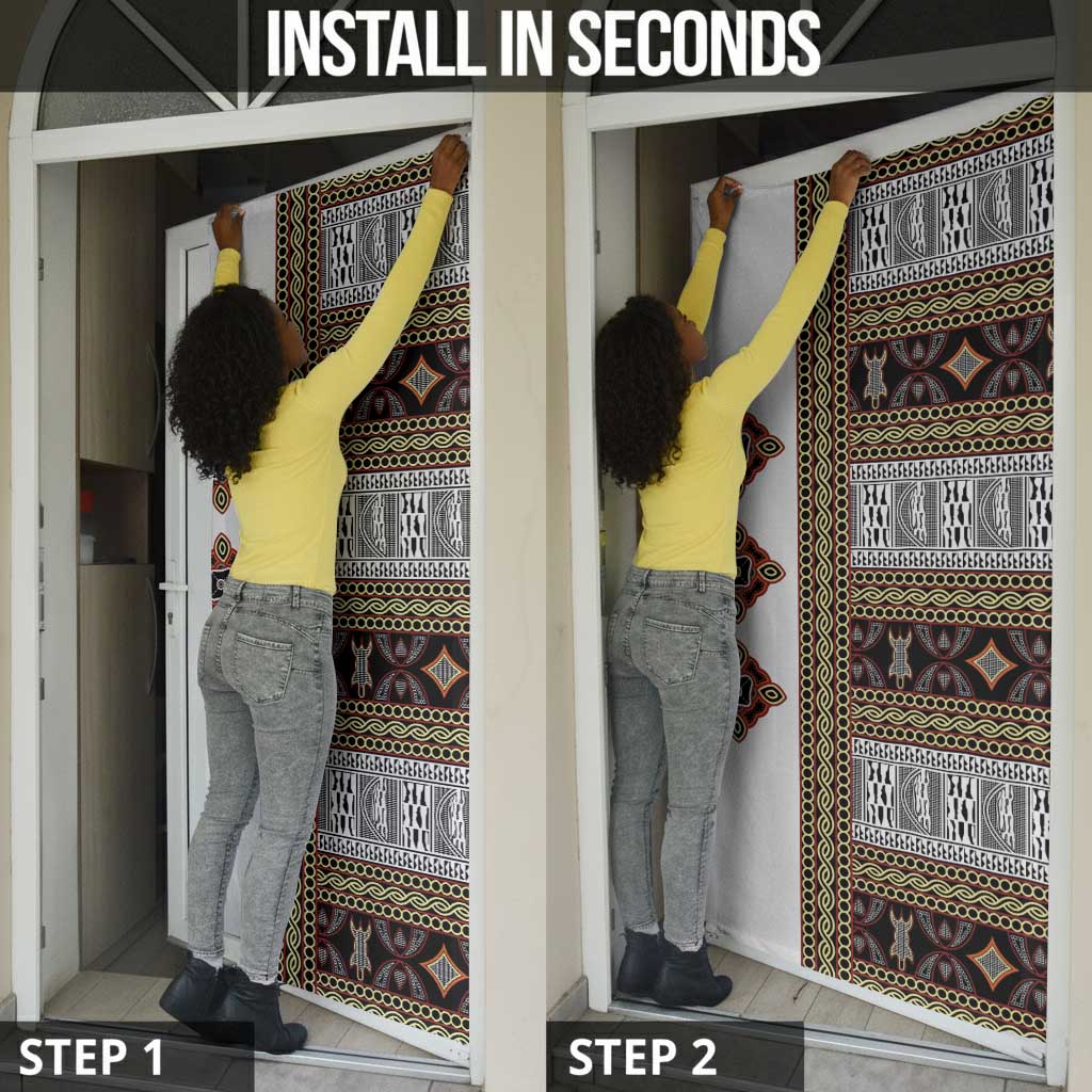 Cameroon Ndop Atoghu Inspired Door Cover
