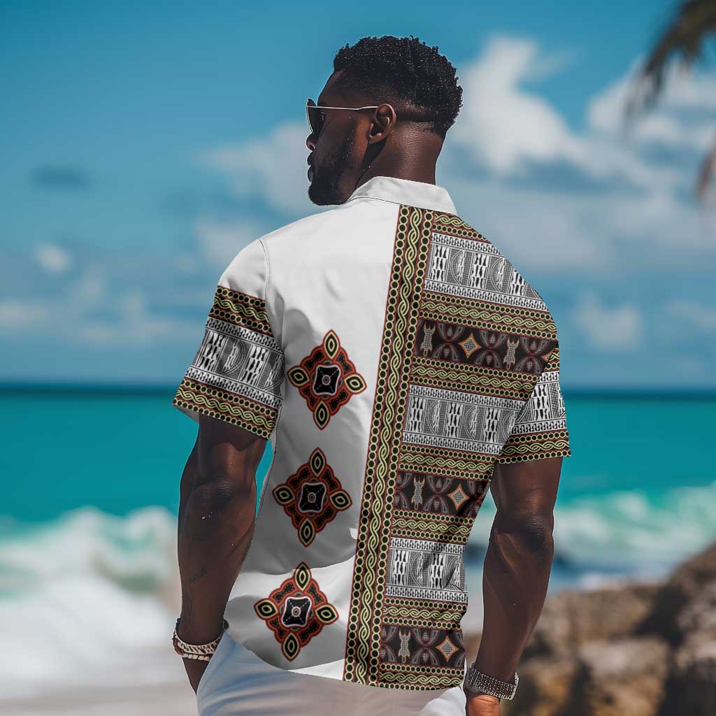 Cameroon Ndop Atoghu Inspired Hawaiian Shirt