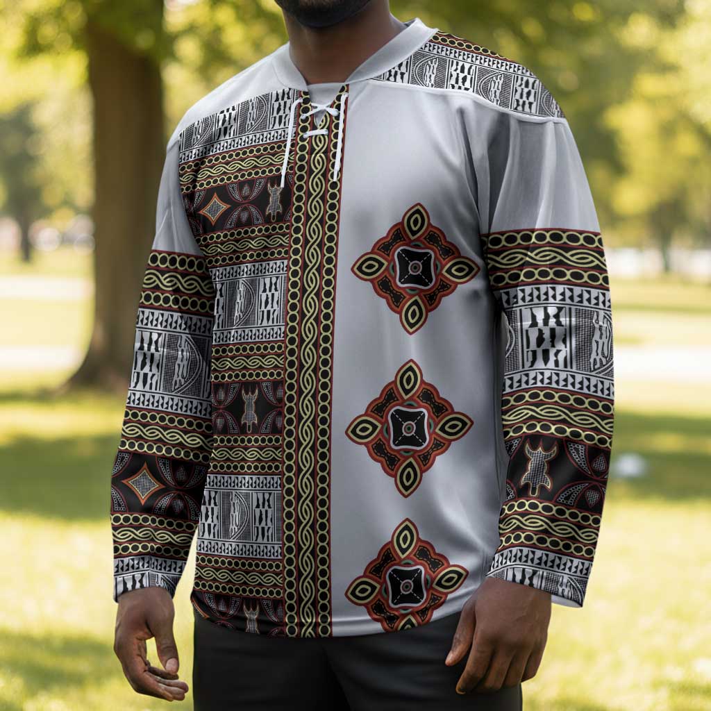 Cameroon Ndop Atoghu Inspired Hockey Jersey