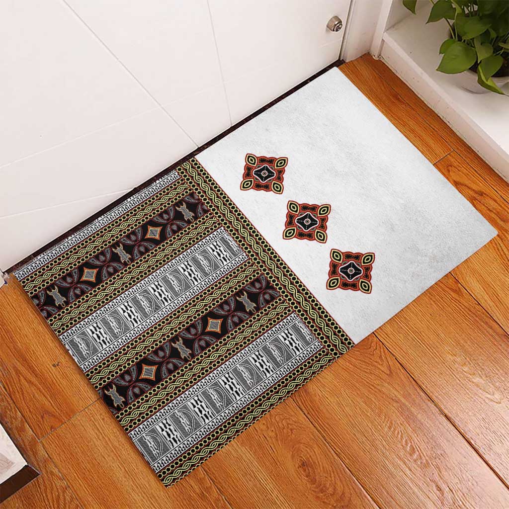 Cameroon Ndop Atoghu Inspired Rubber Doormat