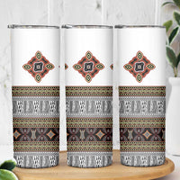 Cameroon Ndop Atoghu Inspired Skinny Tumbler