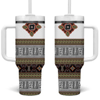Cameroon Ndop Atoghu Inspired Tumbler With Handle