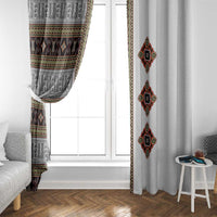 Cameroon Ndop Atoghu Inspired Window Curtain