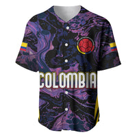 Personalised Colombia Football Baseball Jersey World Cup 2023 Cano Cristales River Style LT7 - Wonder Print Shop