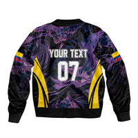 Personalised Colombia Football Bomber Jacket World Cup 2023 Cano Cristales River Style LT7 - Wonder Print Shop
