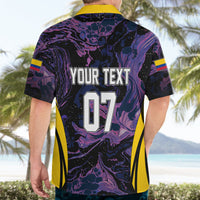 Personalised Colombia Football Hawaiian Shirt World Cup 2023 Cano Cristales River Style - Wonder Print Shop
