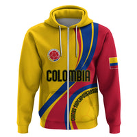 Personalised Colombia Football Hoodie World Cup 2023 Chicas Superpoderosas - Wonder Print Shop