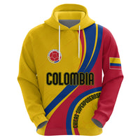 Personalised Colombia Football Hoodie World Cup 2023 Chicas Superpoderosas - Wonder Print Shop