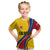 Personalised Colombia Football Kid T Shirt World Cup 2023 Chicas Superpoderosas - Wonder Print Shop