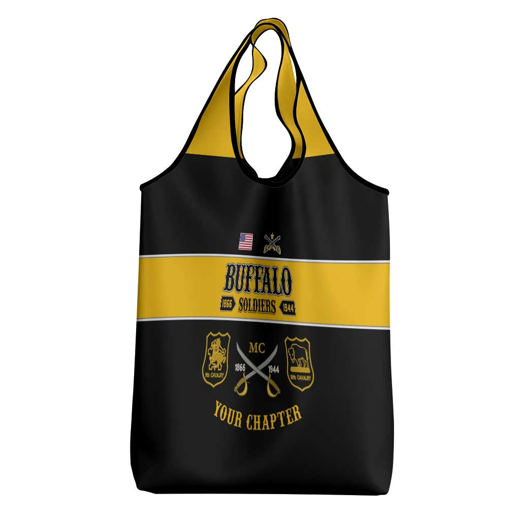 Personalised Buffalo Soldiers Grocery Bag History of Heroes