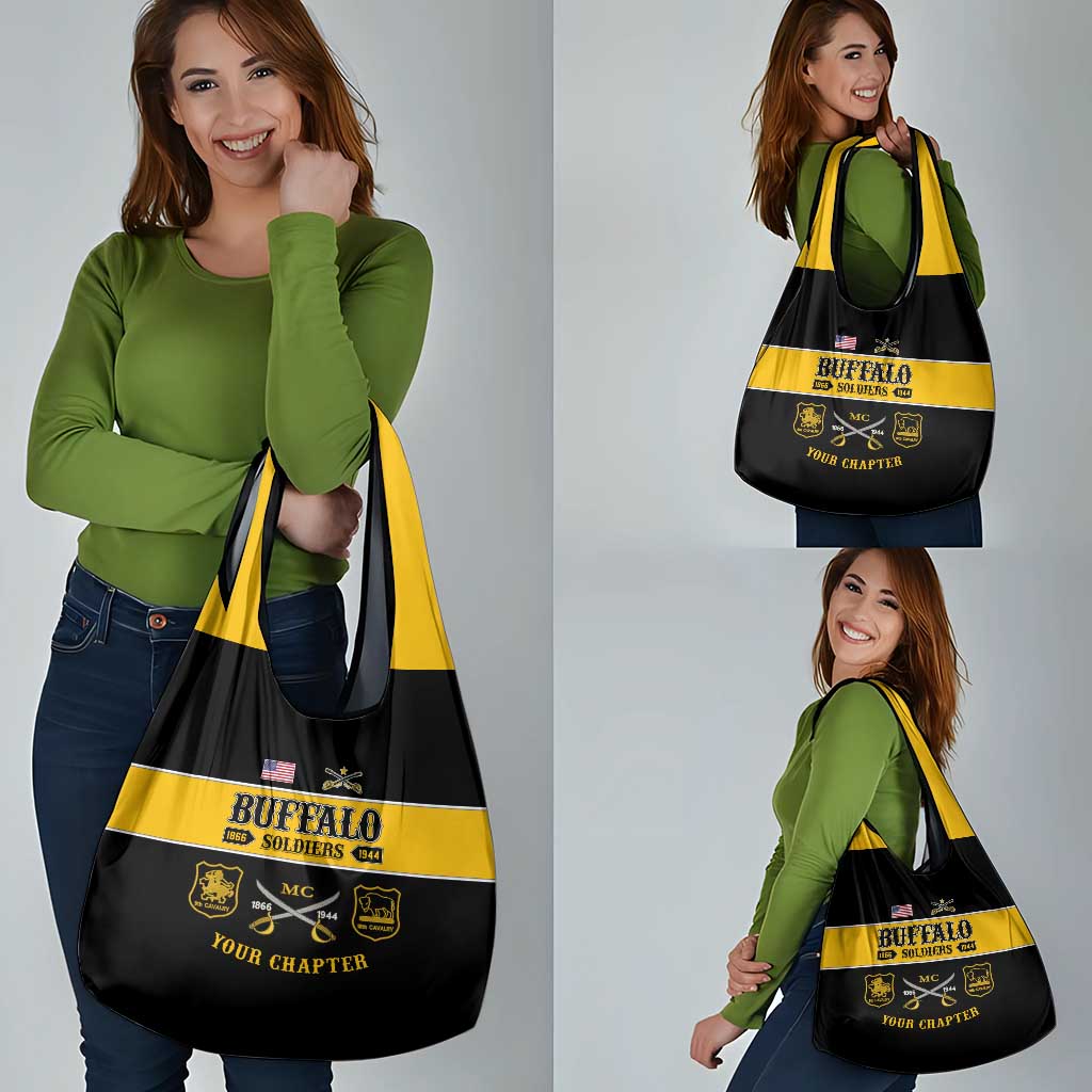 Personalised Buffalo Soldiers Grocery Bag History of Heroes
