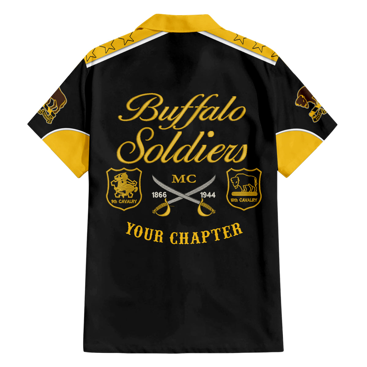 Personalised Buffalo Soldiers Hawaiian Shirt History of Heroes - Wonder Print Shop