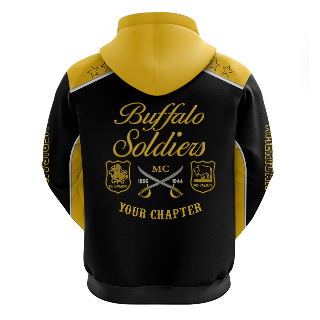 Personalised Buffalo Soldiers Hoodie History of Heroes - Wonder Print Shop