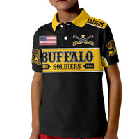 Personalised Buffalo Soldiers Kid Polo Shirt History of Heroes - Wonder Print Shop