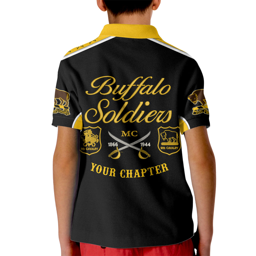 Personalised Buffalo Soldiers Kid Polo Shirt History of Heroes - Wonder Print Shop