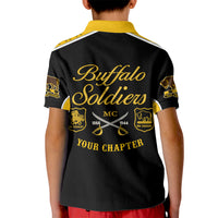 Personalised Buffalo Soldiers Kid Polo Shirt History of Heroes - Wonder Print Shop