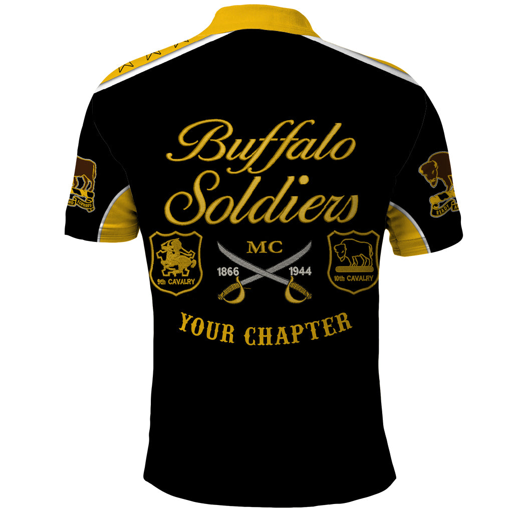 Personalised Buffalo Soldiers Polo Shirt History of Heroes - Wonder Print Shop