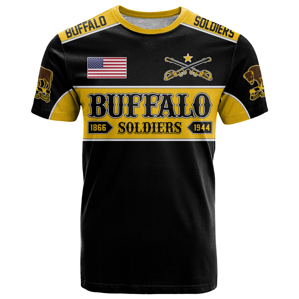 Personalised Buffalo Soldiers T Shirt History of Heroes - Wonder Print Shop