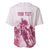 Personalised Kentucky Horse Racing Baseball Jersey 151st Anniversary - Pink Out LT7