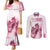 Personalised Kentucky Horse Racing Couples Matching Mermaid Dress and Long Sleeve Button Shirt 151st Anniversary - Pink Out LT7