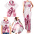 Personalised Kentucky Horse Racing Family Matching Tank Maxi Dress and Hawaiian Shirt 151st Anniversary - Pink Out LT7