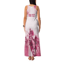 Personalised Kentucky Horse Racing Family Matching Tank Maxi Dress and Hawaiian Shirt 151st Anniversary - Pink Out LT7