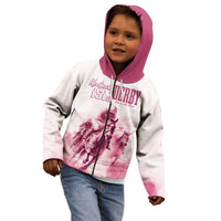 Personalised Kentucky Horse Racing Kid Hoodie 151st Anniversary - Pink Out LT7