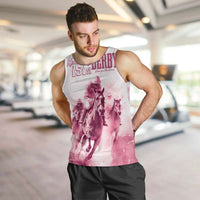 Personalised Kentucky Horse Racing Men Tank Top 151st Anniversary - Pink Out LT7