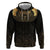 Ancient Egypt Scarab Hoodie Black Gold